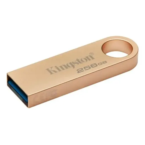 Pen Drive 256GB Kingston DataTraveler SE9 G3, USB 3.2 G1, Leitura 220MB/s, METAL - LACRADO