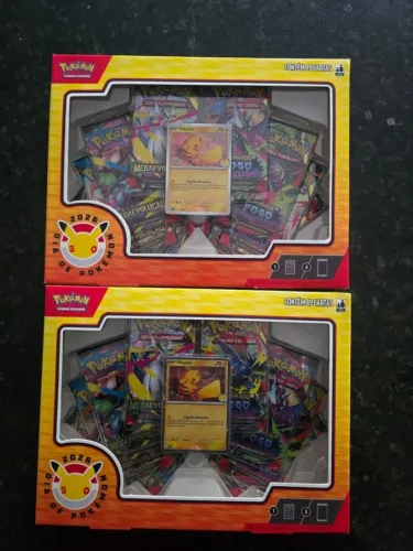 Box Coleção Dia de Pokémon 30 Anos Lacrado
