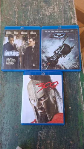 Blu Ray Batman, Os Infiltrados e 300 de Sparta