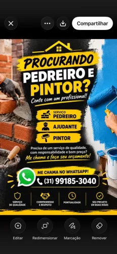 Pintor , servente