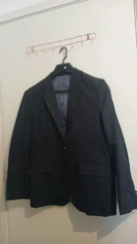 Blazer masculino via Italia preto