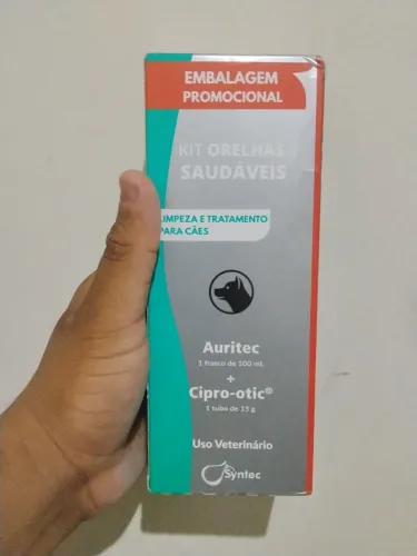 Kit orelhas saudáveis para cães 