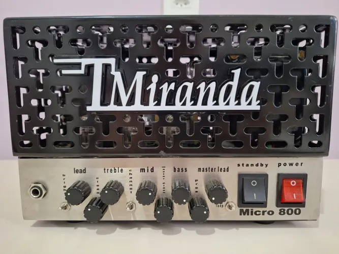 Amplificador Valvulado T Miranda JCM800 + Plexi (Marshall) 50W RMS