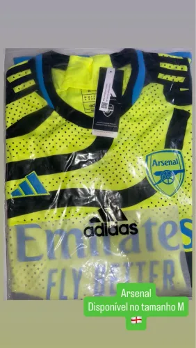 Camisa de time Arsenal 2 uniforme de visitante