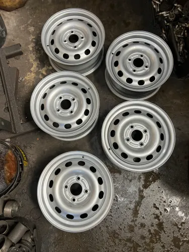 Jogo roda Ford courier aro 14 furação 4x108 