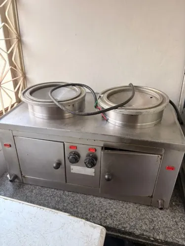 Fritadeira de frango industrial - Eletrica 220V