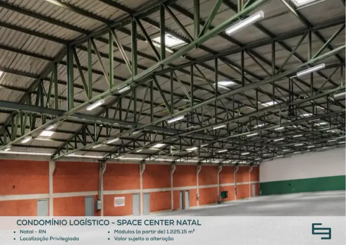 Galpão para alugar em Natal/RN com 4.391,00 m² em condomínio logístico