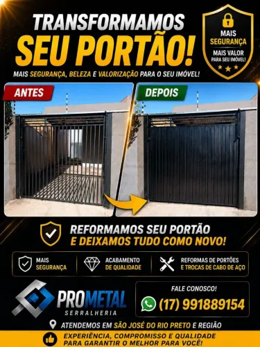 Reformamos portões