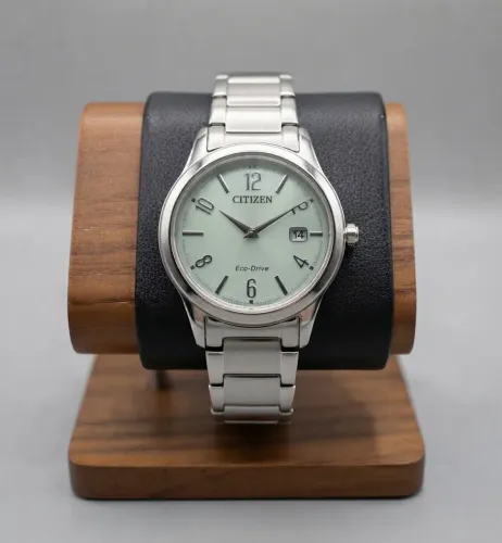Relógio Feminino Citizen Classic Eco Drive Verde Claro