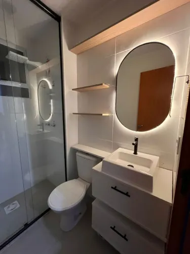 Conjunto de banheiro novo MDF18mm lindo! Fabricação própria na marcenaria!