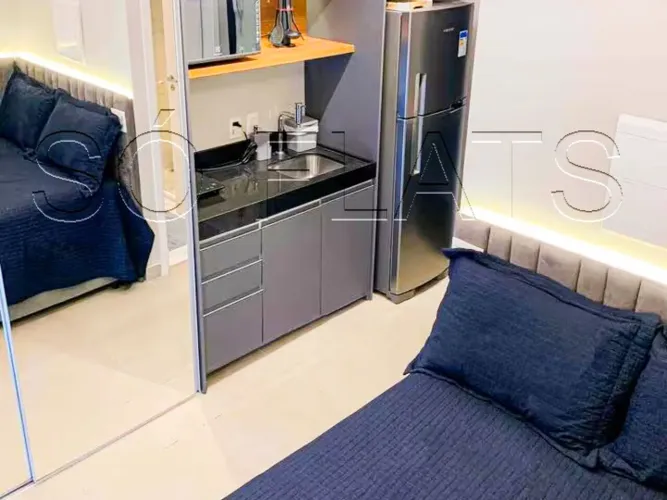 Studio mobiliado na Oscar Freire em Pinheiros ideal para morar ou investir