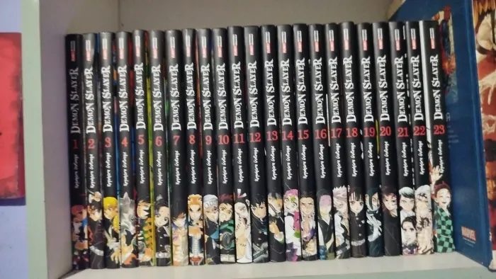 Coleção completa Demon Slayer 23 volumes 