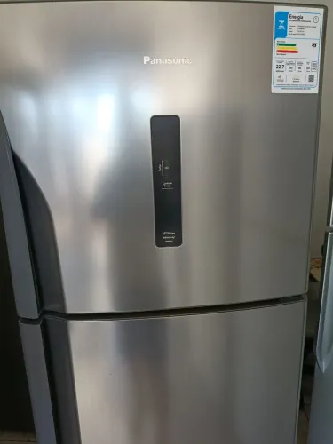 Vendo geladeira de Inox inverter Frosfree funcionando perfeitamente