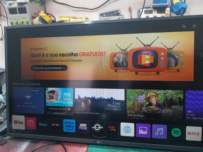 Tv 43 lg smart Wi-Fi YouTube Netflix 