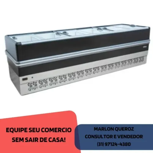 Ilha para Congelados 3M Preta Polar