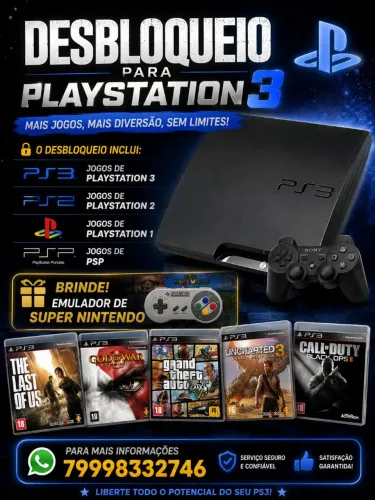 Combo de jogos para PlayStation 3