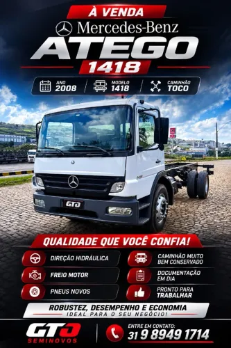 Mercedes Benz Atego 1418
