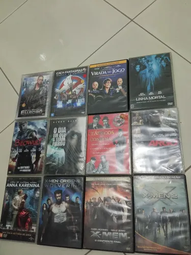 Lote de DVD 12 unidades 