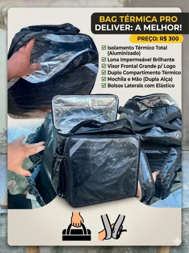 Bag Térmica/ mochila de entrega 