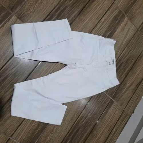 Calça jeans branca 36/38