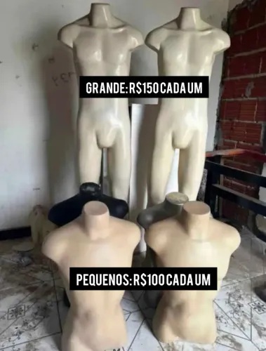 Manequins para lojas (boneco pra roupas)