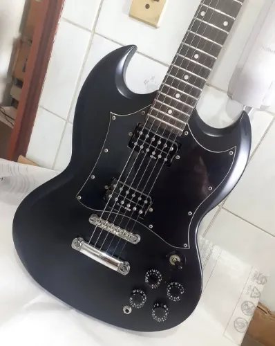 Guitarra Epiphone SG G-310 Captadores Seymour Duncan USM 1995 Korea - Estuda Troca  