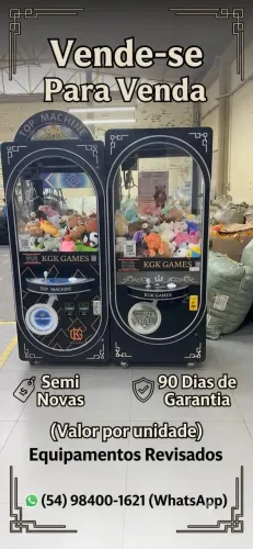 Maquinas de urso semi novas