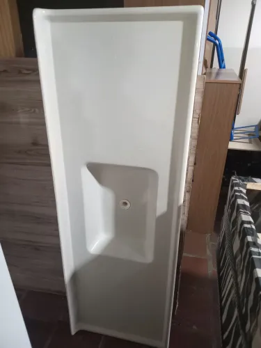 Tampo de pia 1,60cm em marmorite. (Entrego)