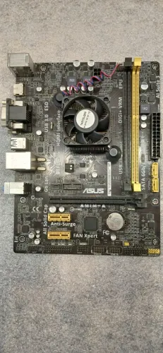 Kit Placa mae + processador Am1 Athlon 5150 Quad Core 1.8 GHz