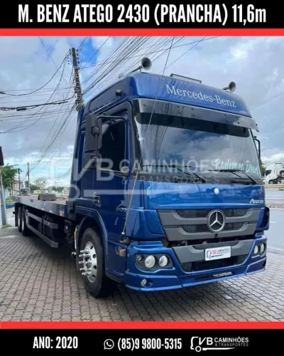Mercedez Benz Atego 2430 (Prancha) 11.6 m 