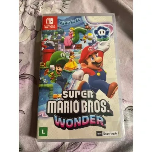 Jogo Super Mario Bros. Wonder Switch Lacrado