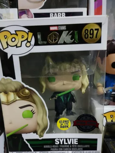 Funko pop sylvie serie locky glow in the dark