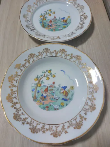 Pratos Porcelana Schmidt infantil