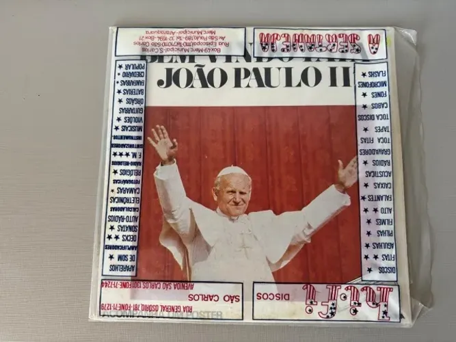 Lp Bem-vindo Papa João II