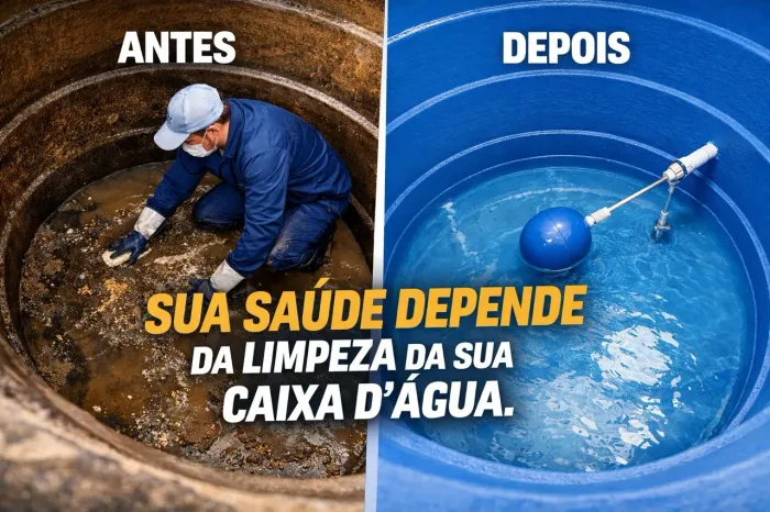 Limpeza de caixa D'água disponível  24 horas 