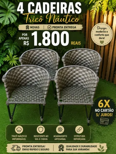 POLTRONAS TRICÔ NÁUTICO PRONTA ENTREGA 