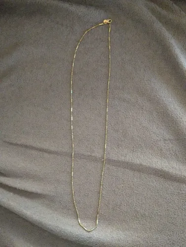 COLAR BANHANDO A OURO