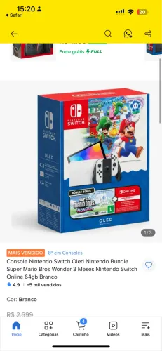 Nintendo Switch - com Garantia!