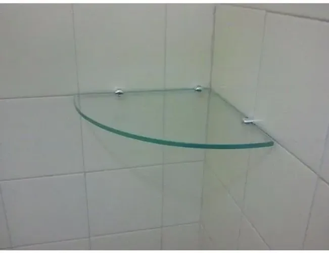 Prateleira de vidro para banheiro ( entrega grátis)
