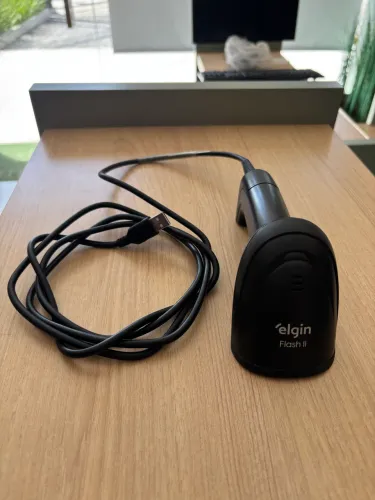 LEITOR DE CÓDIGO DE BARRAS ELGIN FLASH II (USB)