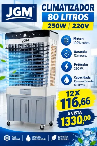 CLIMATIZADOR 80 LITROS