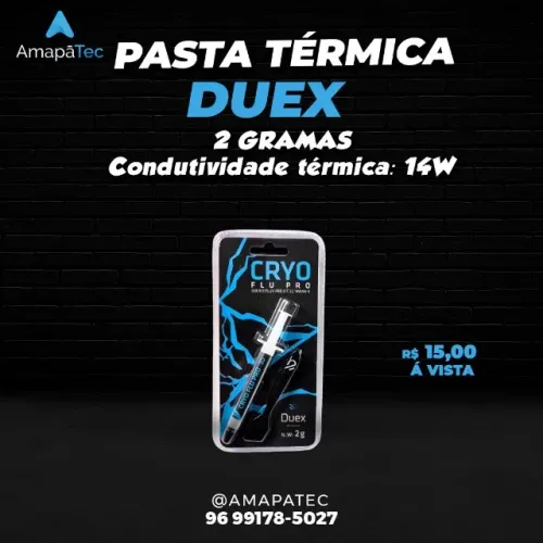 Pasta Térmica Duex Cryoflux Pro 2 Gramas