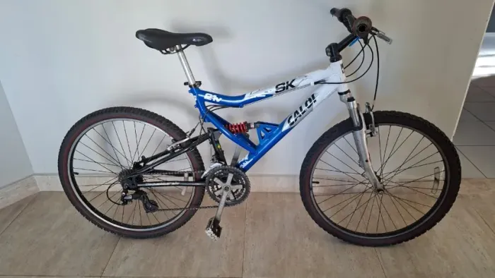 Bicicleta Caloi SK 21v Full Suspension