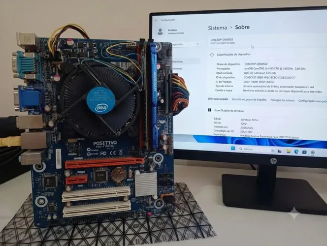 Kit I3 4160 3.60 ghz + 8gb de ram