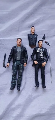 Neca Terminator Gênesis, 2 Pack T800 e T1000