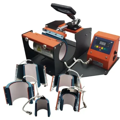 Prensa Térmica para Canecas 6 em 1 Mecolour (Usada) - Completa e Pronta para Lucrar!