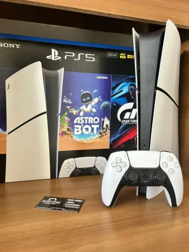 Playstation 5 Slim Completo! Modelo Novo! (Aceito Cartão)