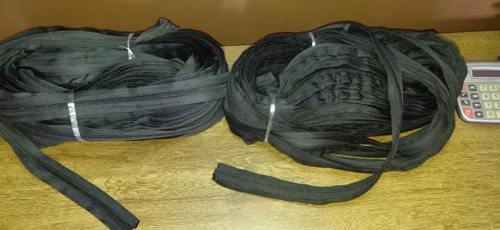 Zíper nylon 8mm e cursor 5mm para zíper
