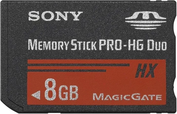 Cartão de memória câmera Sony cyber shot - memory stick pro duo