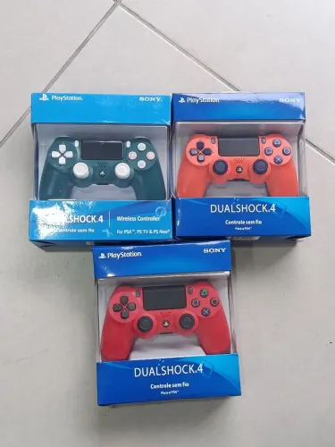 Controle de ps4 novo- (130$ a unidade) envio